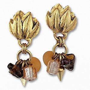 Designer Earrings Celia Landman 1990’s Signed